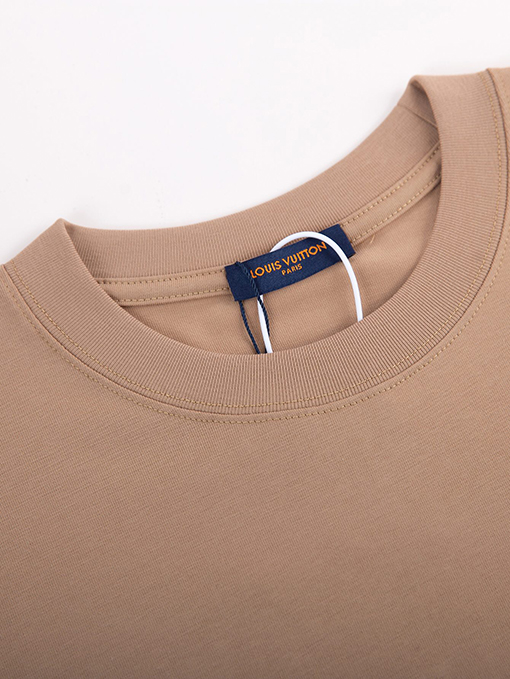 ルイヴィトン セイコービーズロゴ刺繍半袖Tシャツ