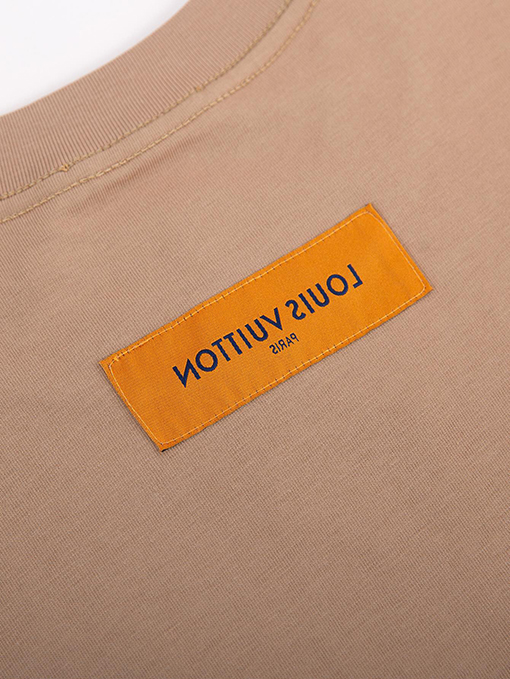 ルイヴィトン セイコービーズロゴ刺繍半袖Tシャツ