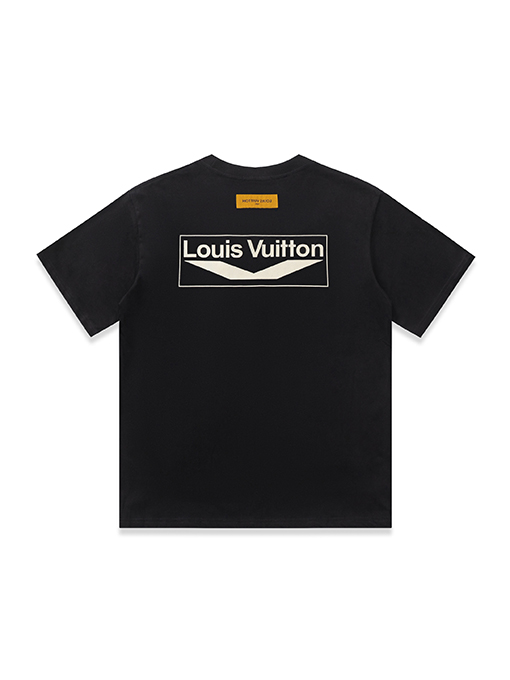 ルイヴィトン スキーシリーズプリント半袖Tシャツ