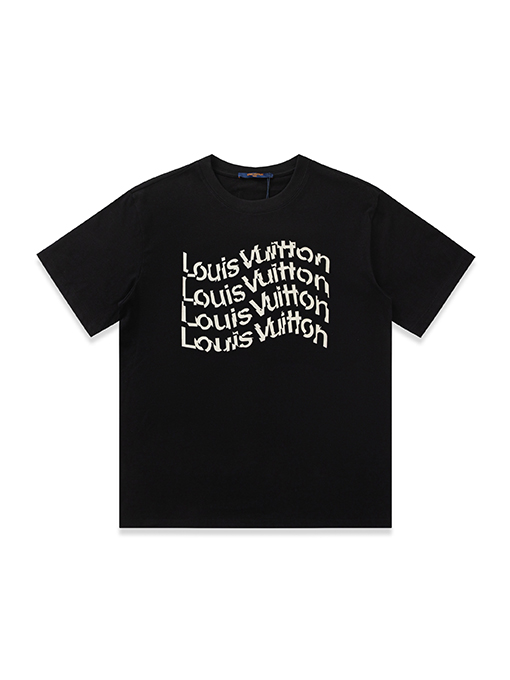 ルイヴィトン スキーシリーズプリント半袖Tシャツ