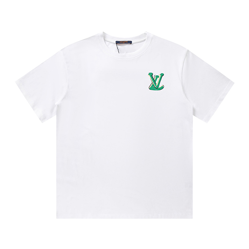 ルイヴィトン 新しいプリントTシャツ半袖Tシャツ