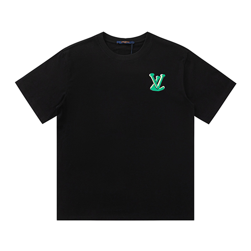 ルイヴィトン 新しいプリントTシャツ半袖Tシャツ