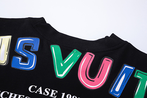 ルイヴィトン 新しいプリントTシャツ半袖Tシャツ