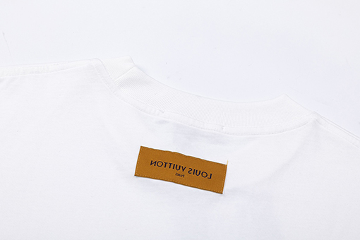 ルイヴィトン 新しいプリントラウンドネック半袖Tシャツ