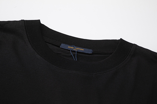 ルイヴィトン 新しいプリントラウンドネック半袖Tシャツ