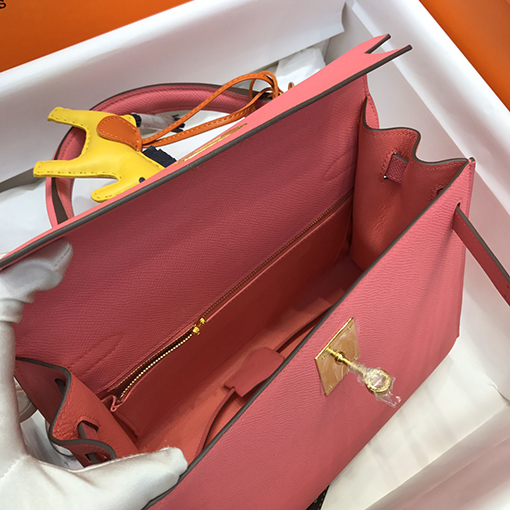 エルメス  ケリー28 cm全手縫いトートバッグ