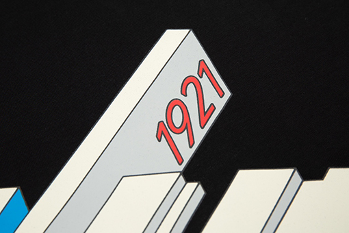 グッチ  1921アルファベットロゴプリント半袖Tシャツ