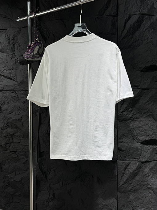 グッチ  新しいプリント刺繍半袖Tシャツ