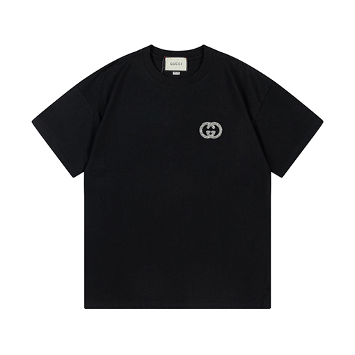 グッチ  ダブルGロゴ半袖Tシャツ