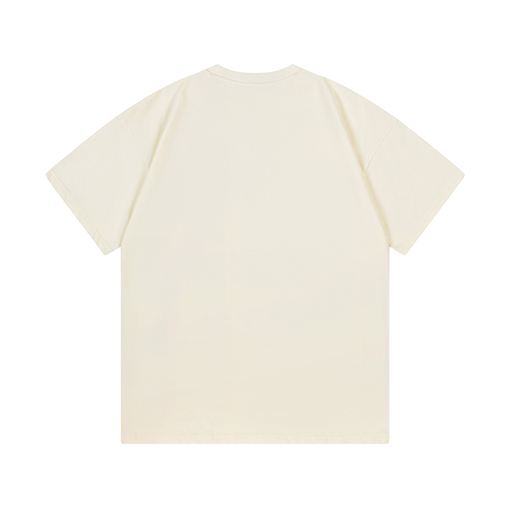 グッチ  立体凸ゴムアルファベットロゴ男女同款半袖tシャツ