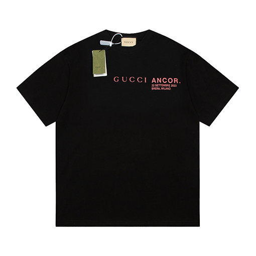 グッチ  フラットネットプリント半袖シャツ