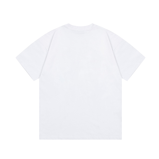 プラダ 刺繍カスタム三角章アルファベットロゴ半袖tシャツ