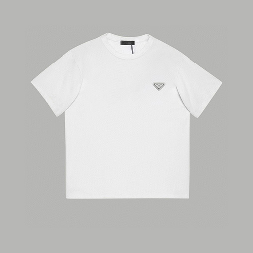 プラダ 三角マークの半袖Tシャツ