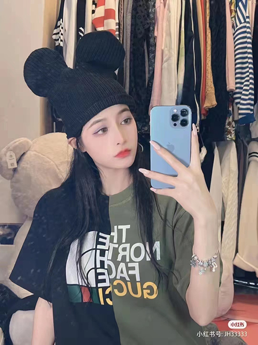 THE NORTH FACE TNF X GUCCI ブラックキャットTシャツ