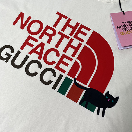 THE NORTH FACE TNF X GUCCI ブラックキャットTシャツ