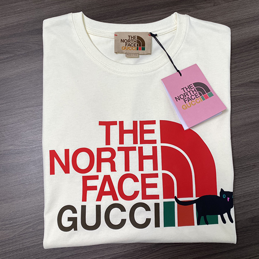 THE NORTH FACE TNF X GUCCI ブラックキャットTシャツ