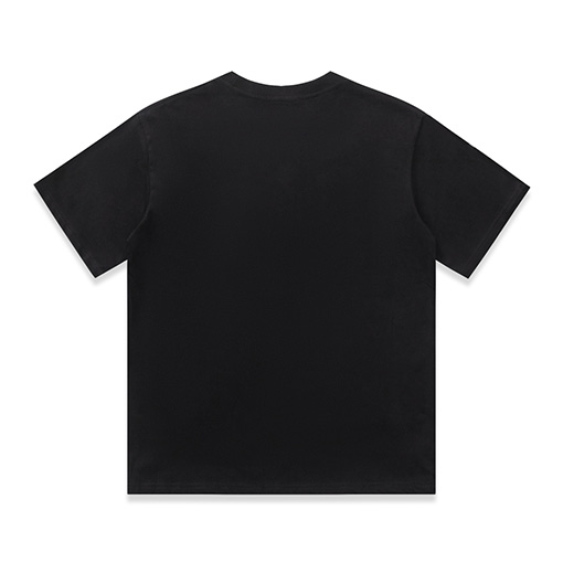 プラダ  胸のプリントフィルム半袖Tシャツ