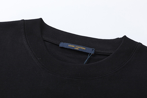 ルイヴィトン 新しいプリントラウンドネック半袖Tシャツ