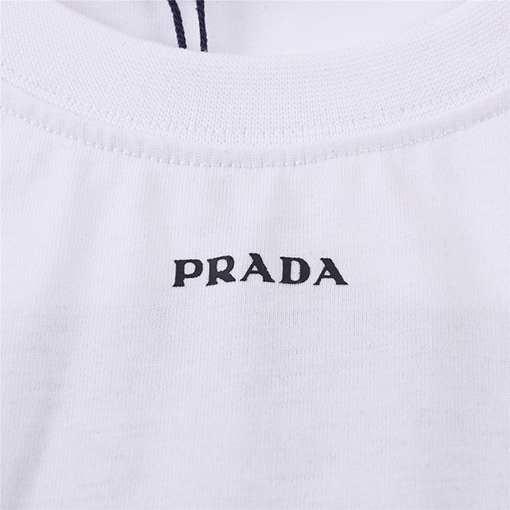 プラダ プリント ラウンド 半袖Tシャツ