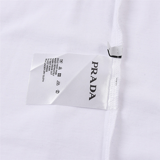 プラダ プリント ラウンド 半袖Tシャツ