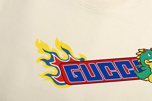 グッチ 新しいラウンドネック半袖Tシャツ