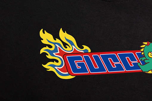 グッチ 新しいラウンドネック半袖Tシャツ