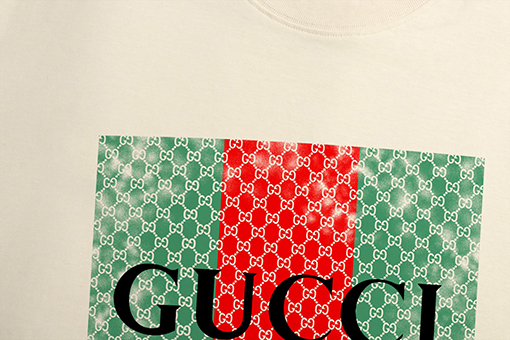 グッチ ダブルGロゴクルーネック半袖Tシャツ