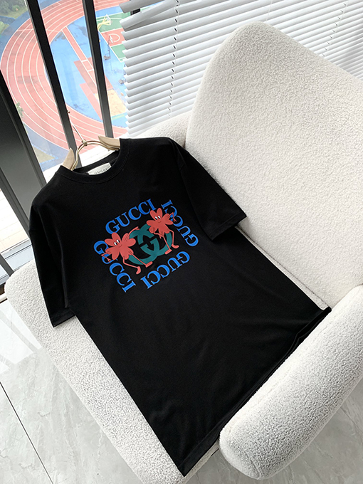グッチ カップルの最新の半袖Tシャツ