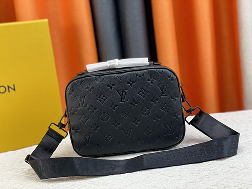 ルイヴィトン   Georges Vuitton S Lockメッセンジャーバッグの新しいロックバックル M58489 M45806