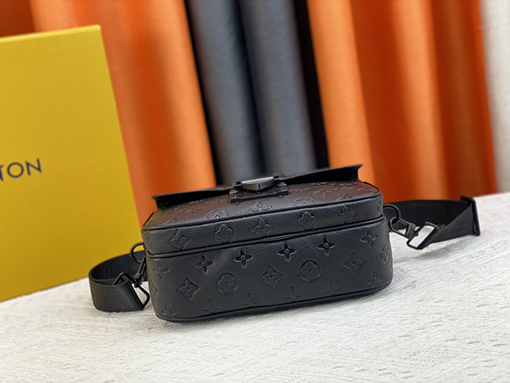 ルイヴィトン   Georges Vuitton S Lockメッセンジャーバッグの新しいロックバックル M58489 M45806