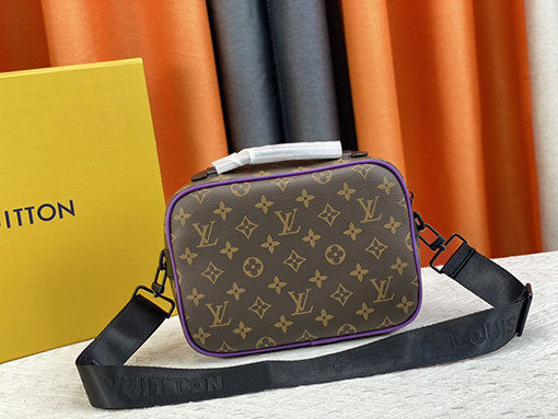 ルイヴィトン   Georges Vuitton S Lockメッセンジャーバッグの新しいロックバックル M58489 M45806