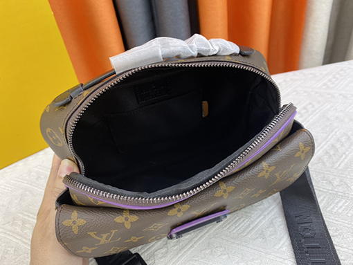 ルイヴィトン   Georges Vuitton S Lockメッセンジャーバッグの新しいロックバックル M58489 M45806