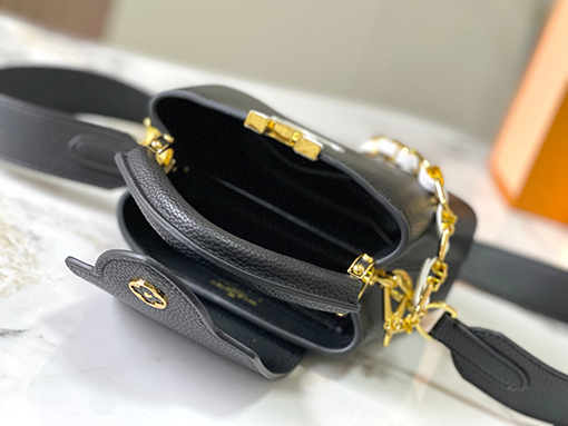 ルイヴィトン Capucinesミニハンドバッグ M23198