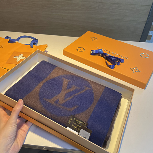 ルイヴィトン  カシミヤニットファッションスカーフ