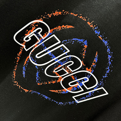 グッチ  新しい個性的なプリント半袖Tシャツ