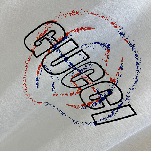 グッチ  新しい個性的なプリント半袖Tシャツ