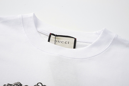 グッチ  波プリント半袖Tシャツ