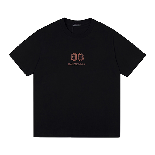 バレンシアガ プリントロゴ半袖Tシャツ