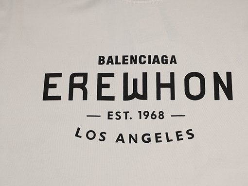 バレンシアガ 新しいロサンゼルス1968半袖Tシャツ
