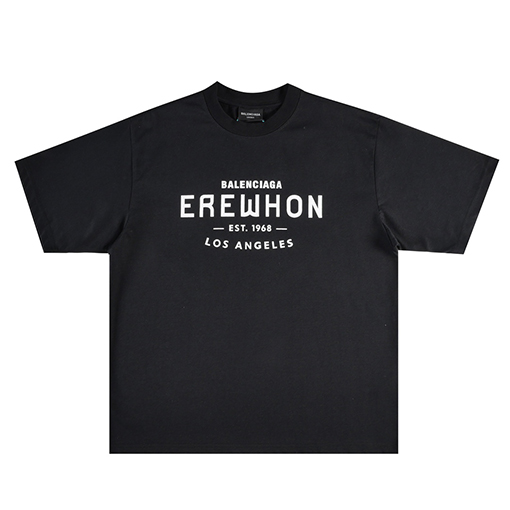 バレンシアガ 新しいロサンゼルス1968半袖Tシャツ