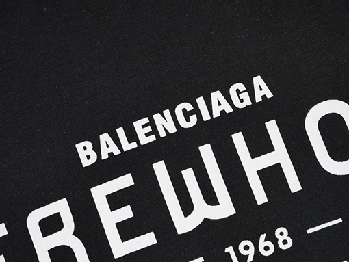 バレンシアガ 新しいロサンゼルス1968半袖Tシャツ