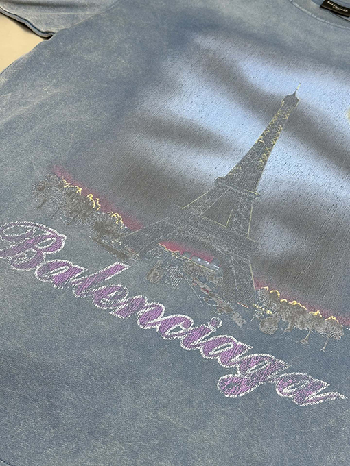 バレンシアガ ファッション半袖Tシャツ