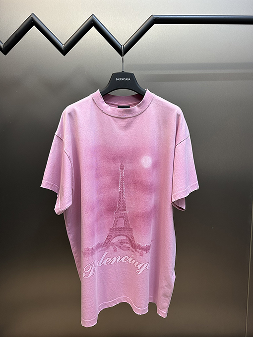 バレンシアガ ファッション半袖Tシャツ