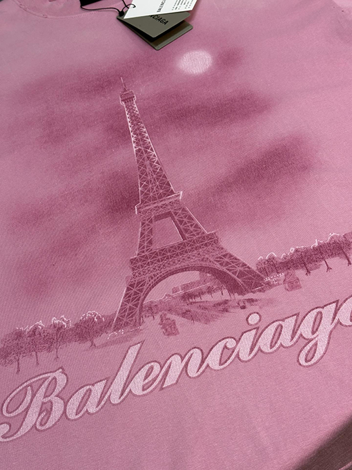 バレンシアガ ファッション半袖Tシャツ