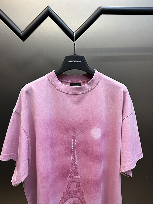 バレンシアガ ファッション半袖Tシャツ