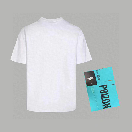 バレンシアガ   ショーモデルの新しい半袖Tシャツ