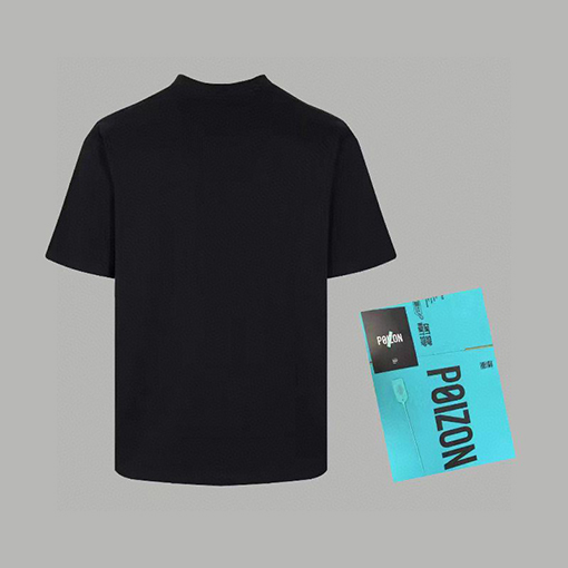 バレンシアガ   ショーモデルの新しい半袖Tシャツ