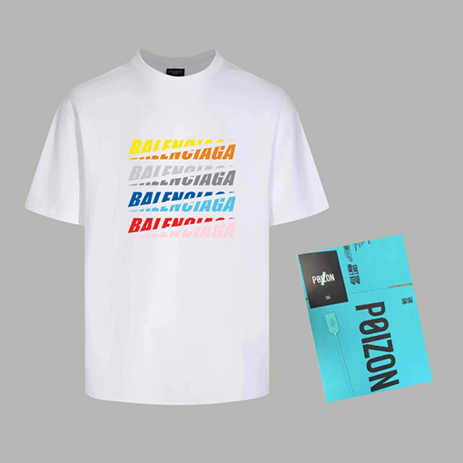 バレンシアガ 春夏の新しい半袖Tシャツ