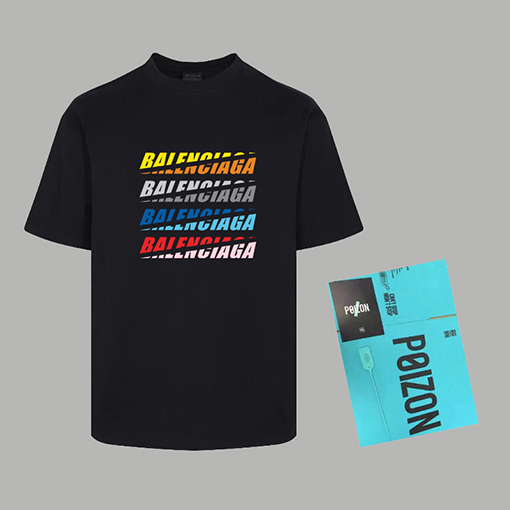バレンシアガ 春夏の新しい半袖Tシャツ