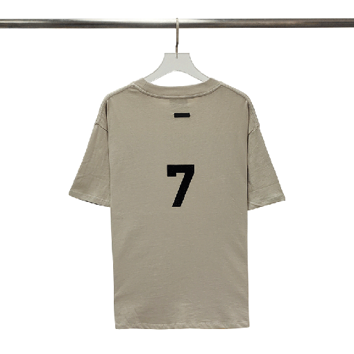 フィアオブゴッド  コットンプラッシュ7文字プリント半袖Tシャツ
